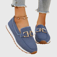 Caitlin | Women's Orthopedic Buckle Loafer Shoes