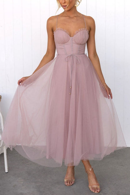 Riona | Women's Wedding Guest Midi Dress