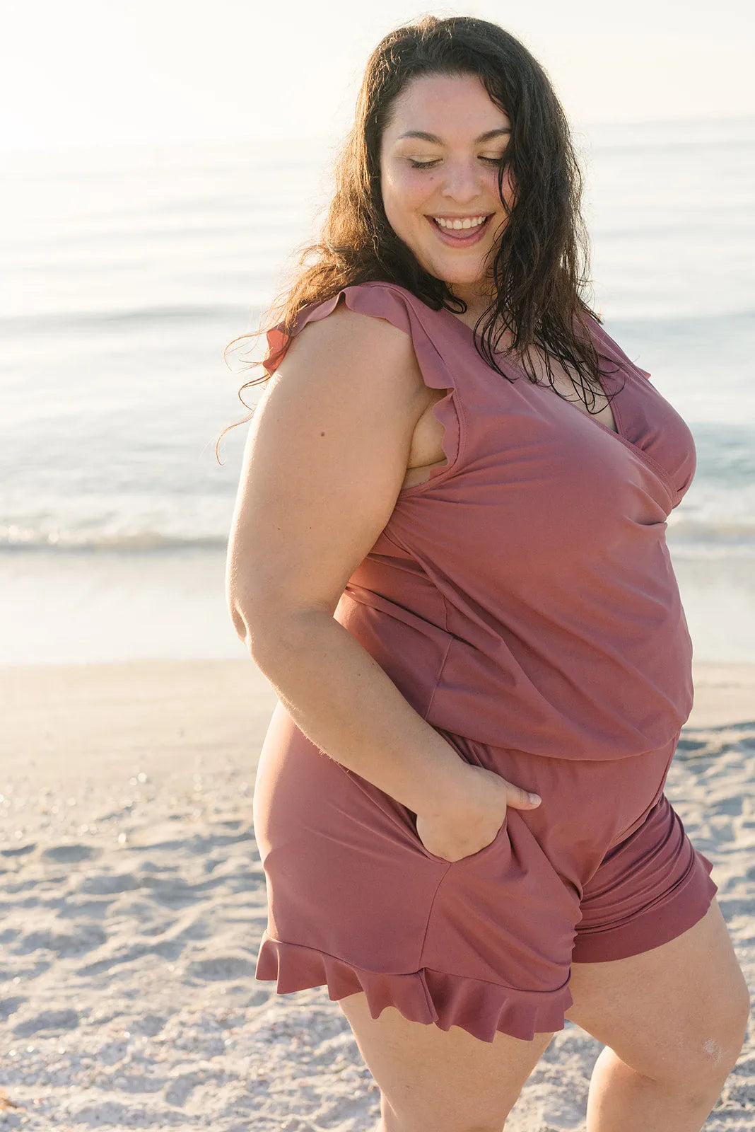 Ciara | Women's High-Waisted Tummy Coverage Swimsuit