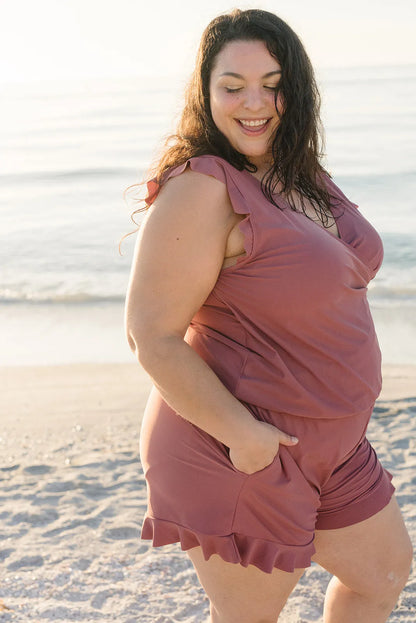 Ciara | Women's High-Waisted Tummy Coverage Swimsuit