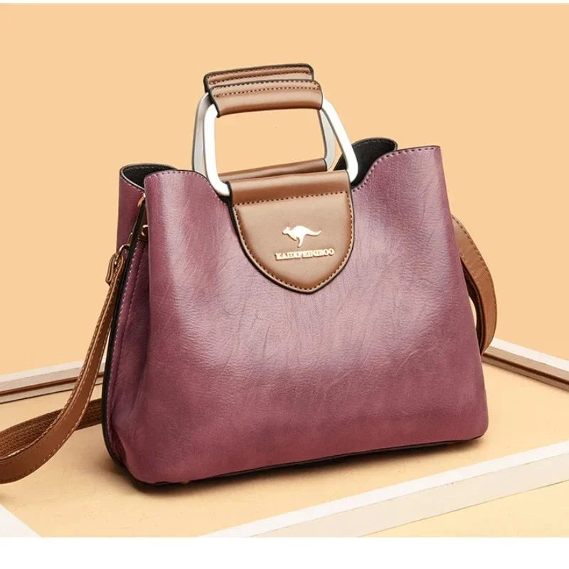 Leah | Women's Chic Leather Shoulder bag