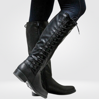 Odaa | Women's Elegant Knee-High Boots With Block Heels