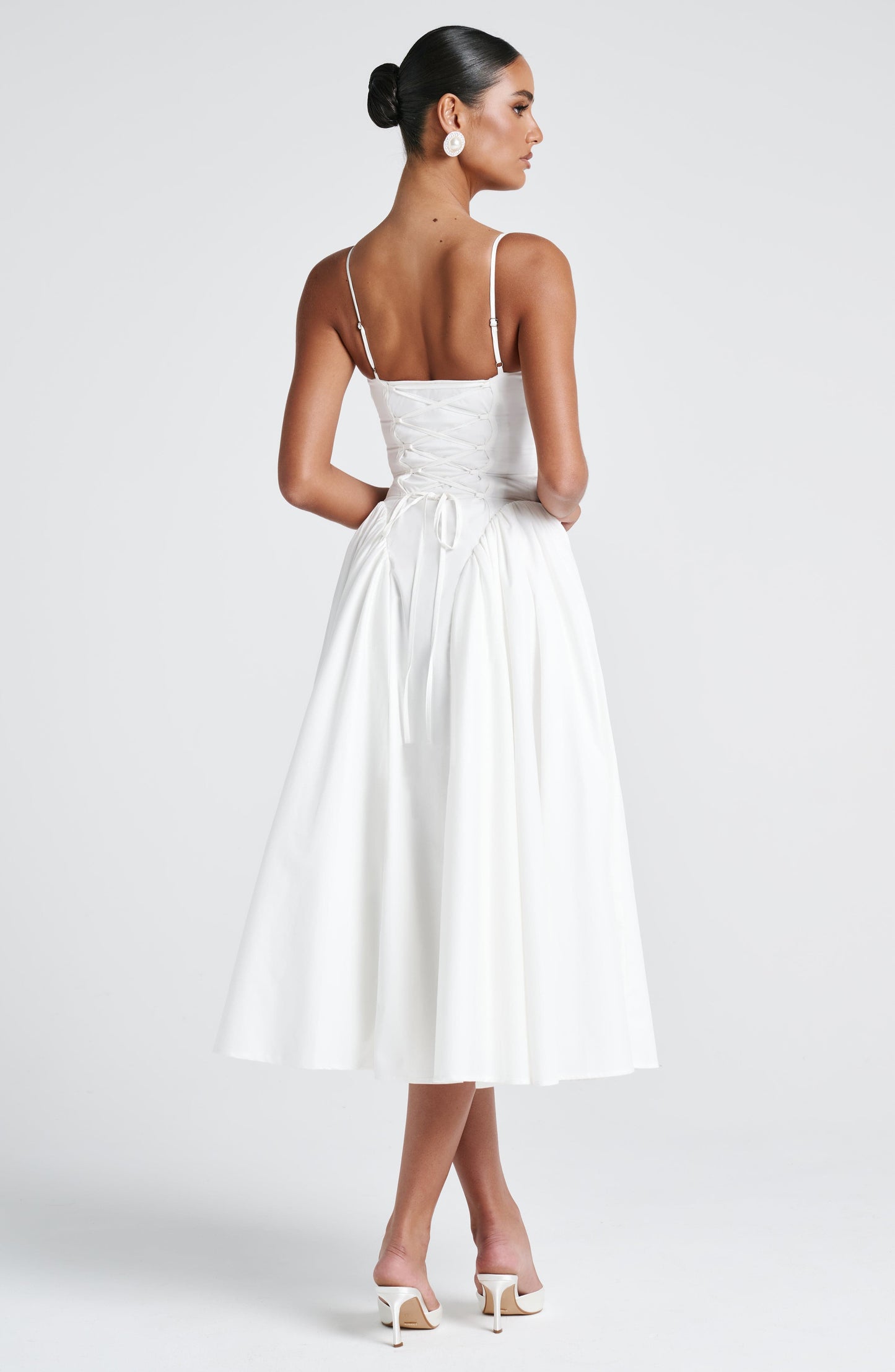 Kayla | Women's Summer Sophisticated A-line Midi Dress