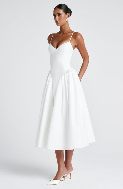 Kayla | Women's Summer Sophisticated A-line Midi Dress