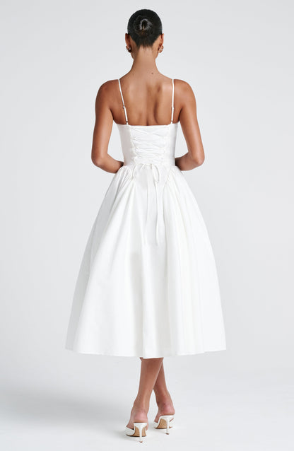 Kayla | Women's Summer Sophisticated A-line Midi Dress