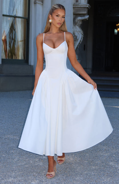 Kayla | Women's Summer Sophisticated A-line Midi Dress