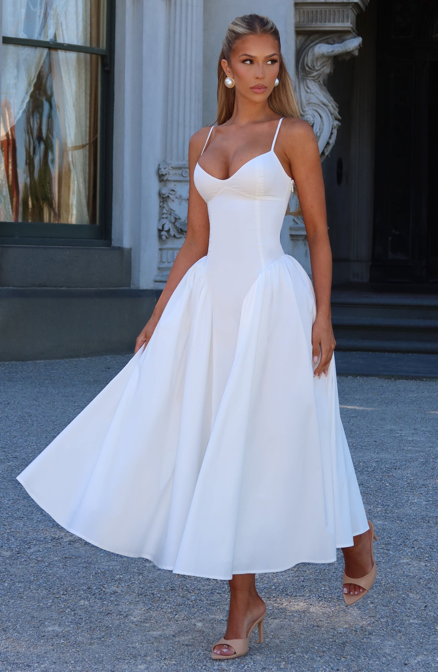 Kayla | Women's Summer Sophisticated A-line Midi Dress