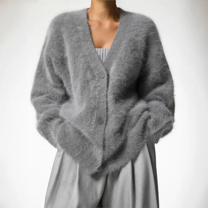 Ivanna | Women’s V-Neck Button Closure Cardigan