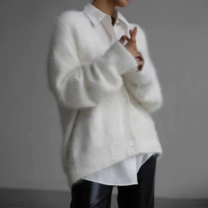 Ivanna | Women’s V-Neck Button Closure Cardigan