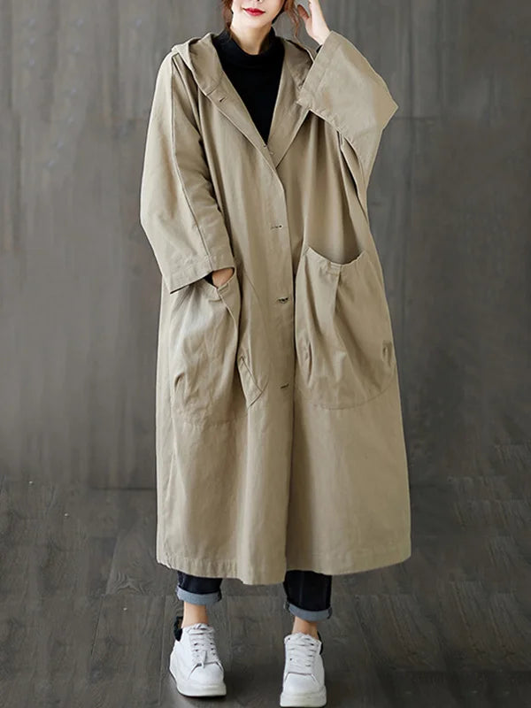 Eimear | Women's Long Waterproof Trenchcoat