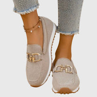 Grace | Women's Casual Buckle Loafer Sneakers