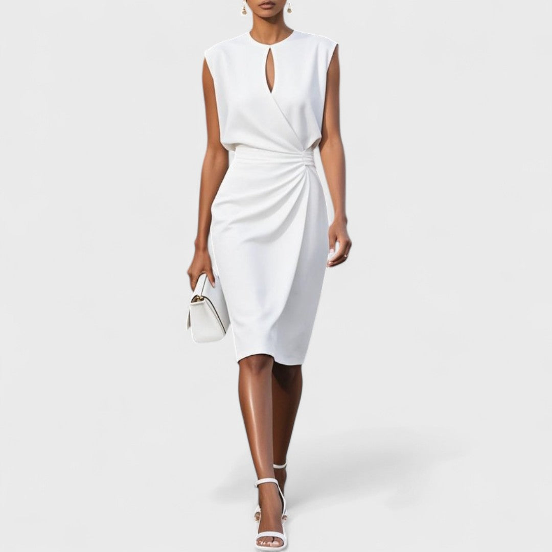 Livia | Women’s Keyhole Neck Formal Dress