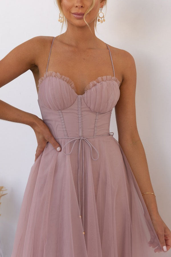 Riona | Women's Wedding Guest Midi Dress