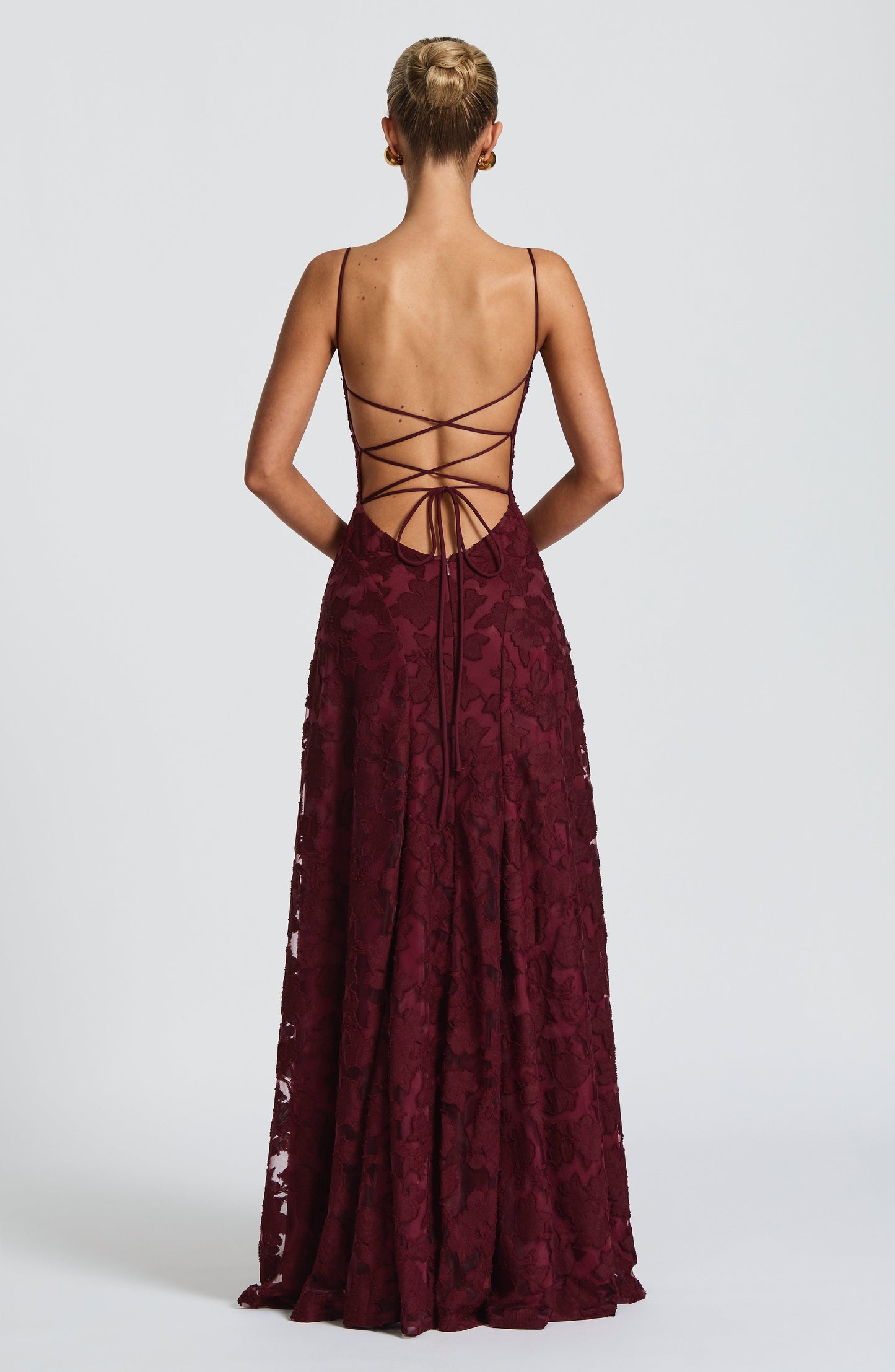 Melinda | Women's Formal Embroided Maxi Evening Dress