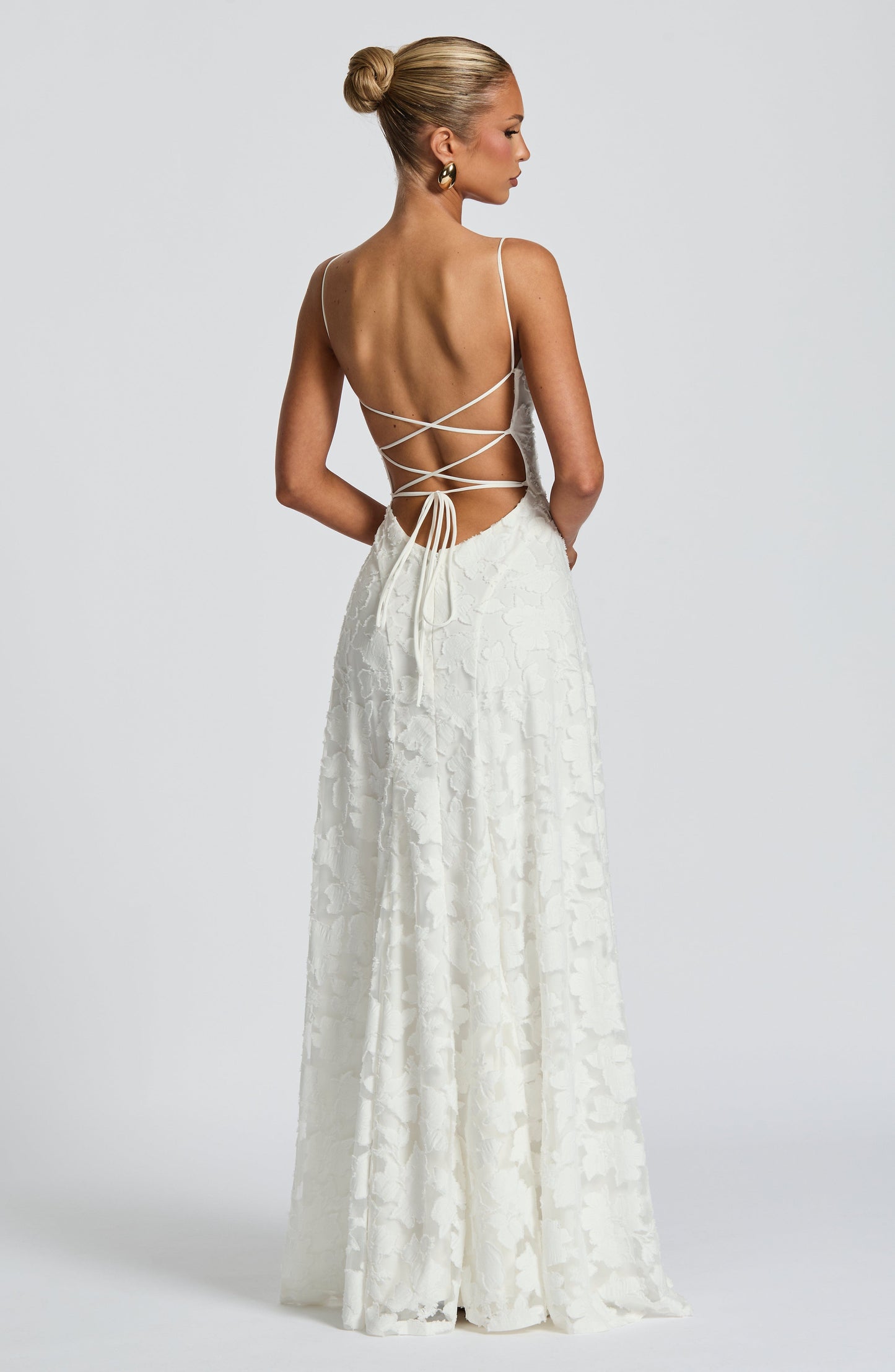 Melinda | Women's Formal Embroided Maxi Evening Dress