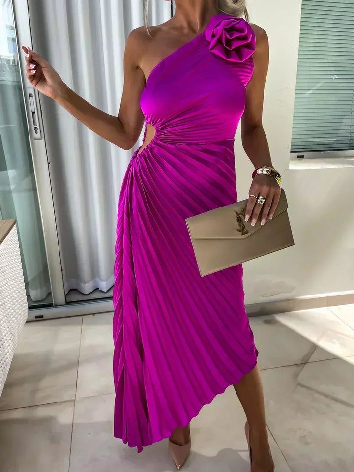 Sienna | Women’s Pleated Wedding Guest Midi Dress