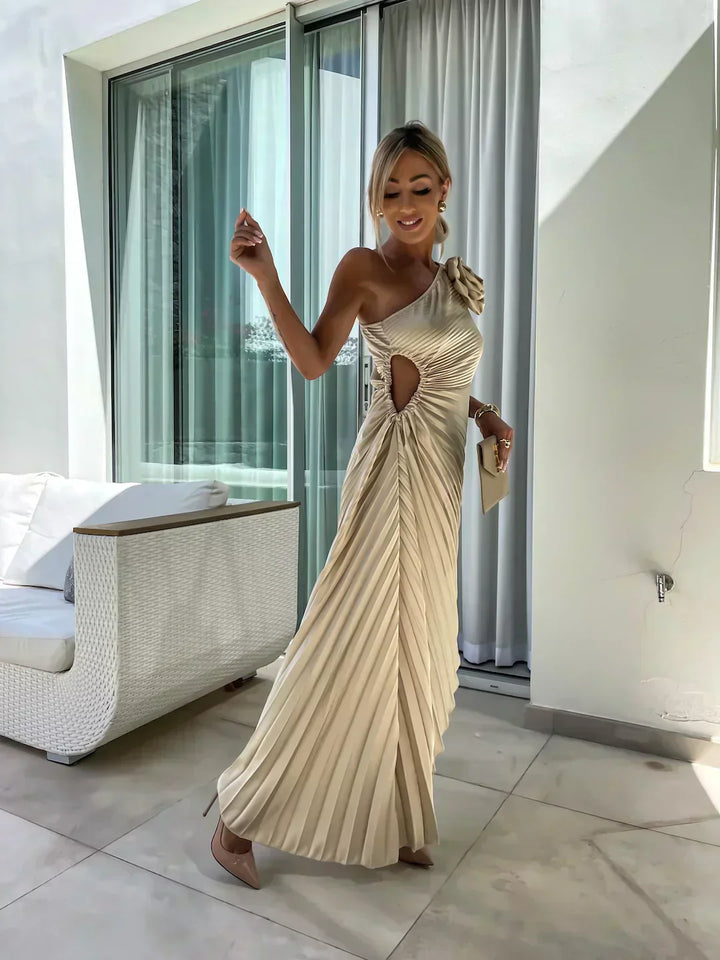 Sienna | Women’s Pleated Wedding Guest Midi Dress