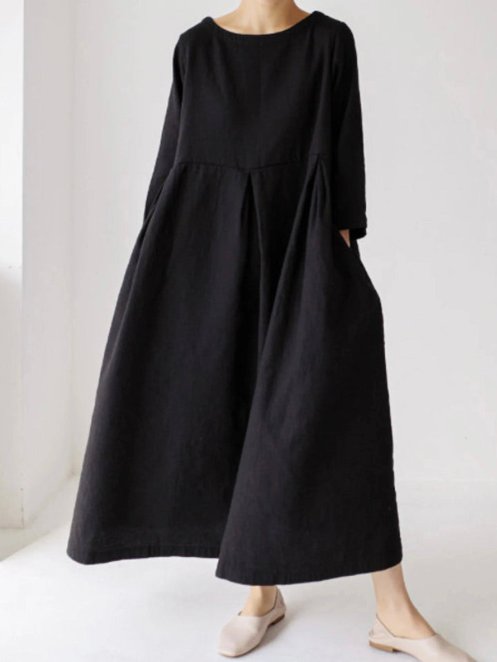 Salem | Women’s Casual Linen Maxi Dress