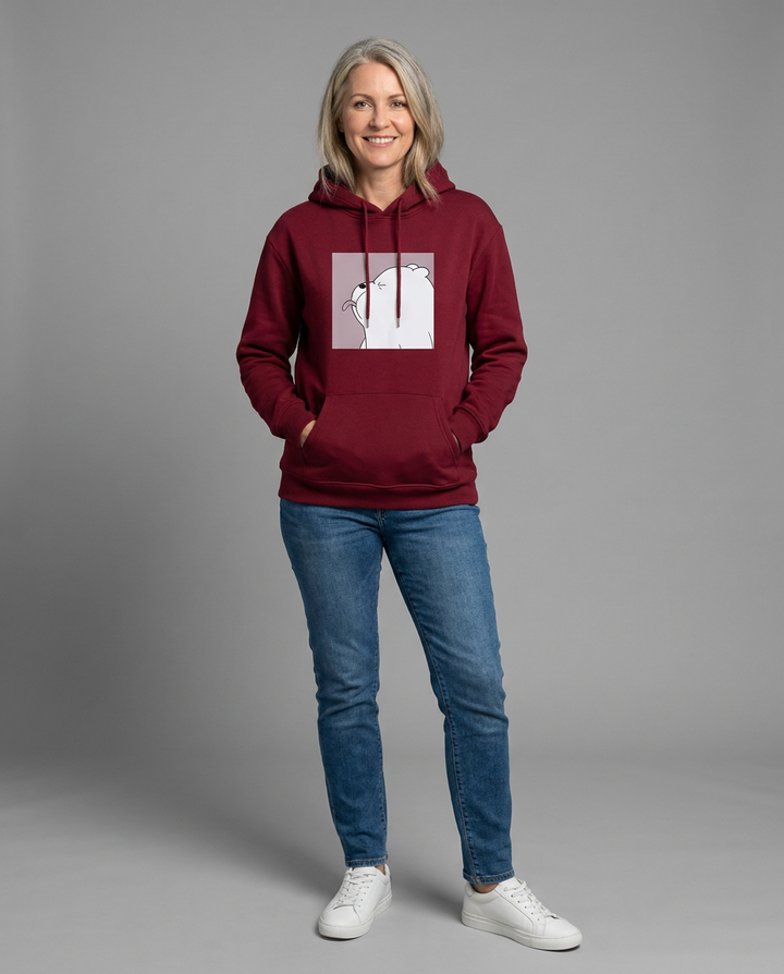 Murphy  | Women’s Cartoon Print Pocket Hoodie