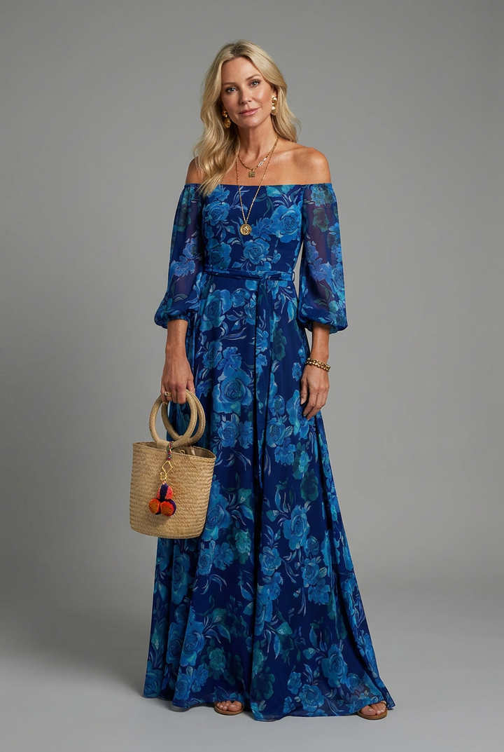 Tessa | Women’s Elegant Floral Summer Dress