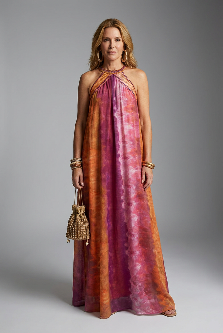 Violeta | Women’s Gradient Boho Maxi Dress