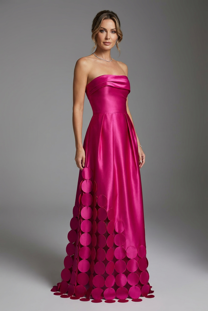 Finley | Women’s Strapless Wedding Guest Dress