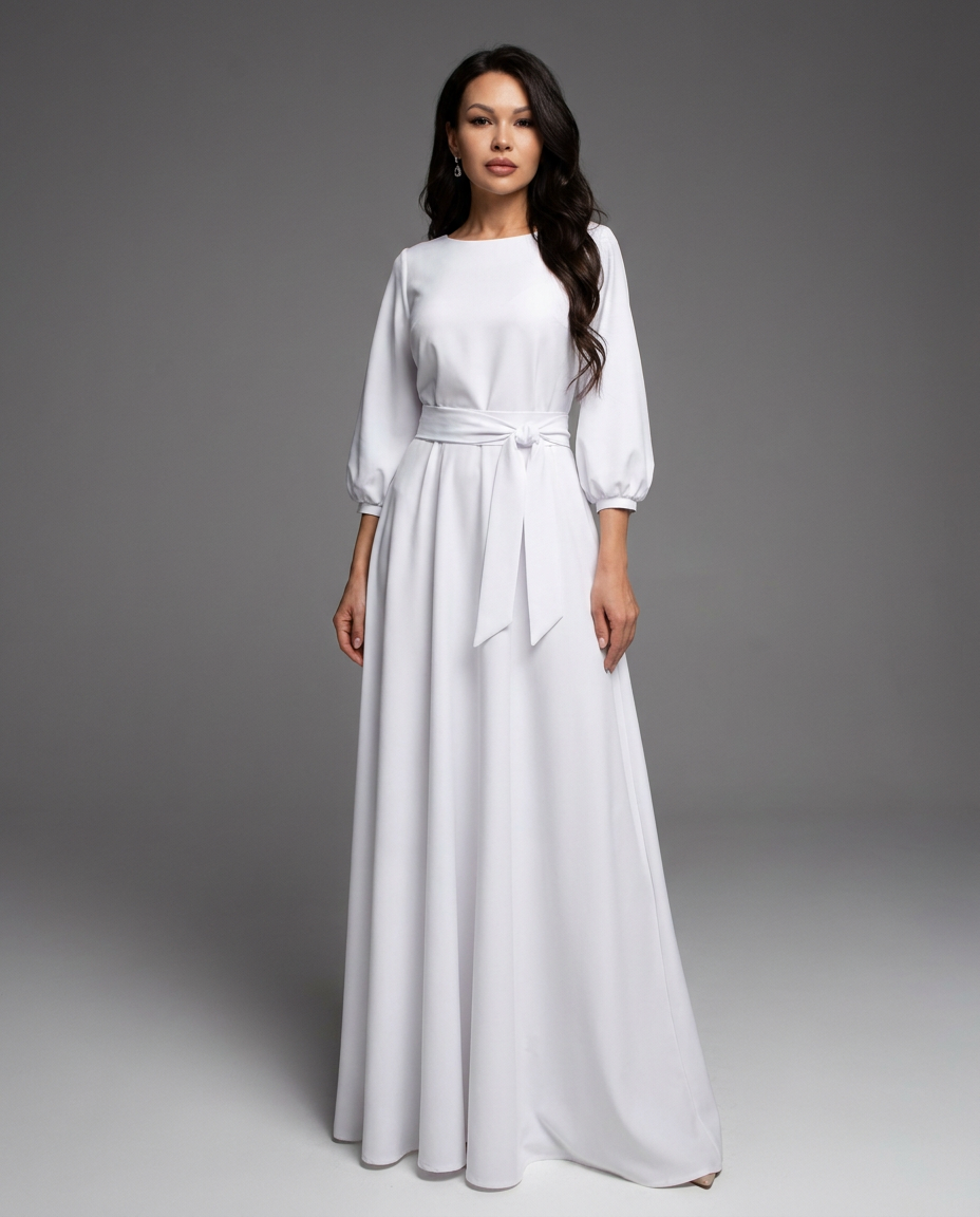 Agnes | Women Long Sleeve Wedding Guest Dress