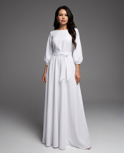 Agnes | Women Long Sleeve Wedding Guest Dress