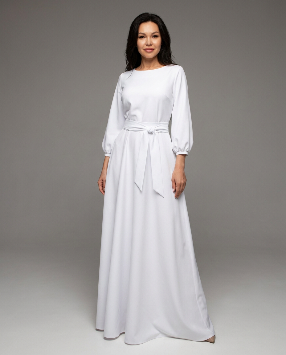 Agnes | Women Long Sleeve Wedding Guest Dress