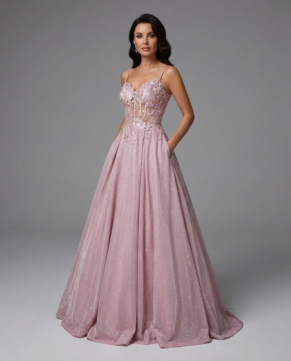 Iris | Women Embellished Wedding Guest Maxi Dress