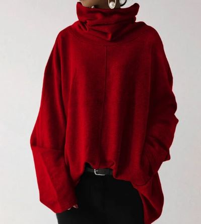 Capri | Women’s Relaxed fit Hoodie with Turtleneck