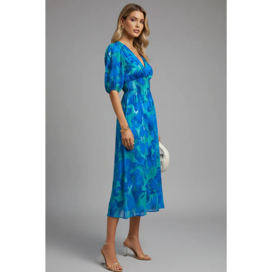 Ashley | Women's Summer Printed Evening Dress