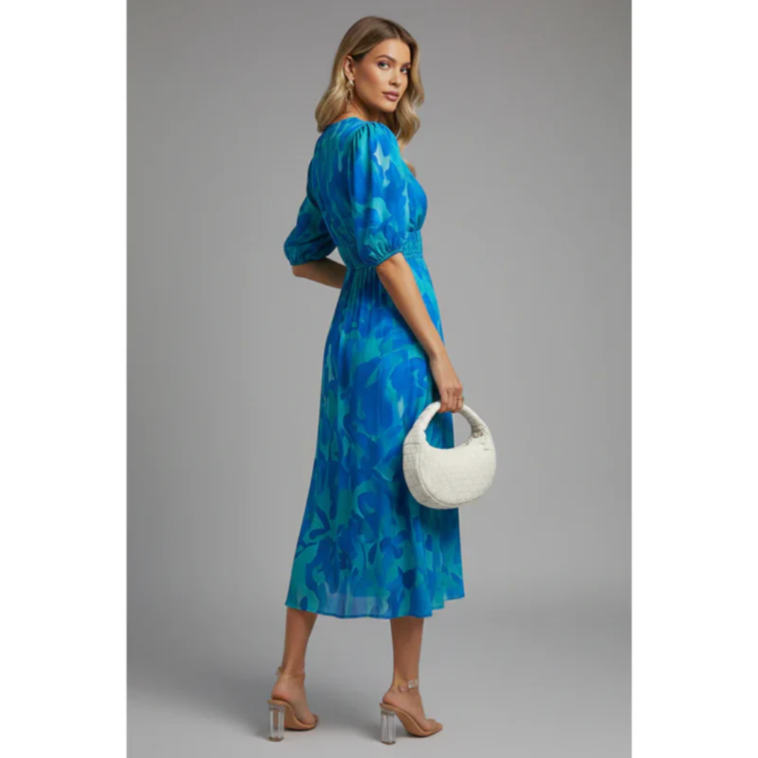 Ashley | Women's Summer Printed Evening Dress