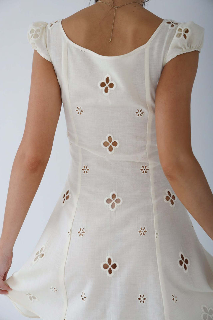 Keira | Women’s Buttoned Wedding Guest Midi Dress