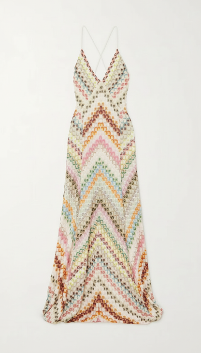 Zoe | Women's Summer Printed Maxi Dress
