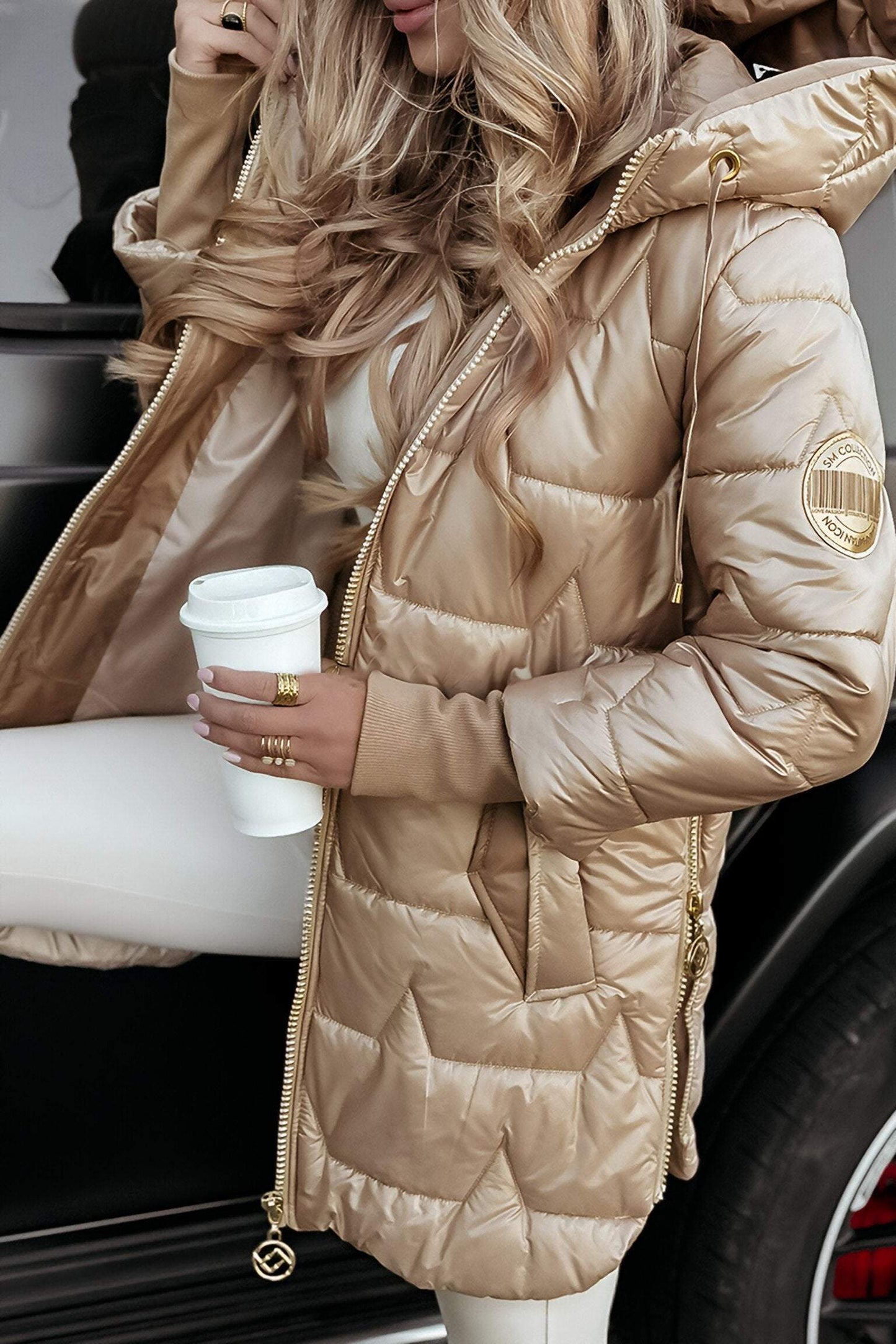 Delilah | Women's Hooded Long Puffer Winter Jacket