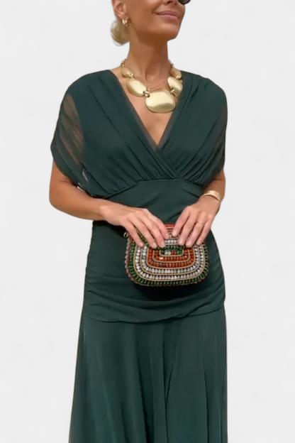 Elizabeth | Women's Evening Off-Shoulder Maxi Dress