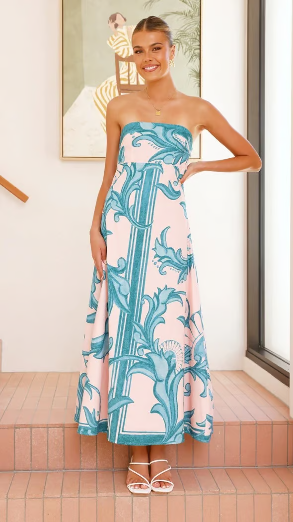 Kailey | Women’s Printed Wedding Guest Dress