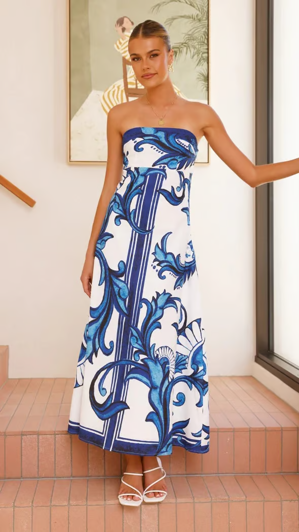 Kailey | Women’s Printed Wedding Guest Dress