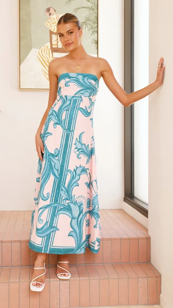 Kailey | Women’s Printed Wedding Guest Dress