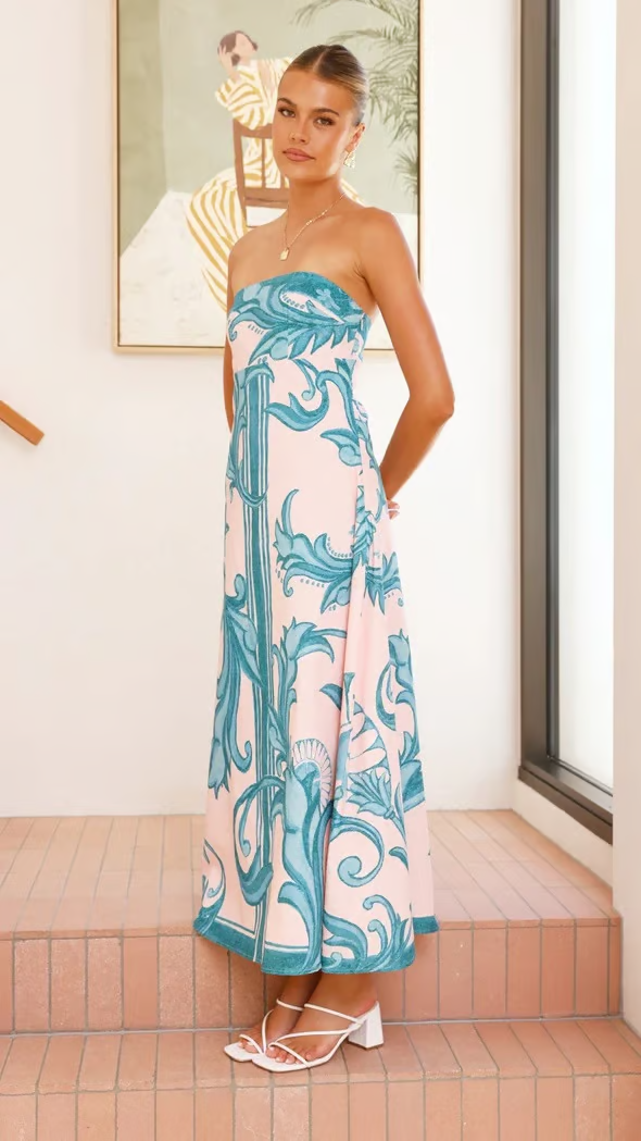 Kailey | Women’s Printed Wedding Guest Dress