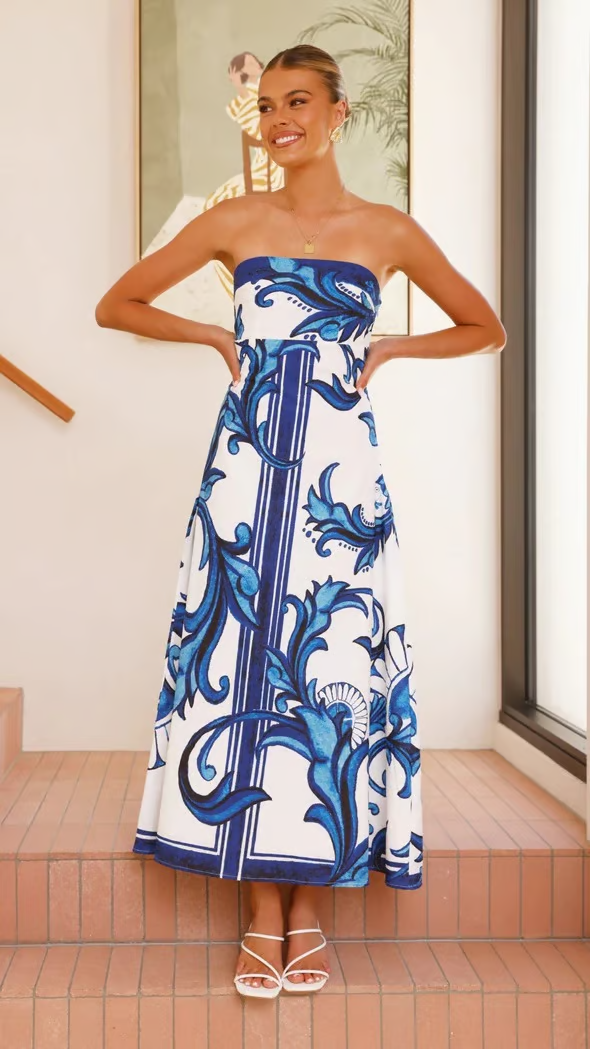 Kailey | Women’s Printed Wedding Guest Dress