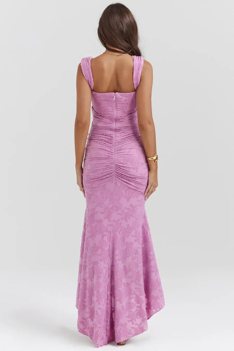 Eilish | Women's Embroidered Asymmetrical Wedding Guest Dress