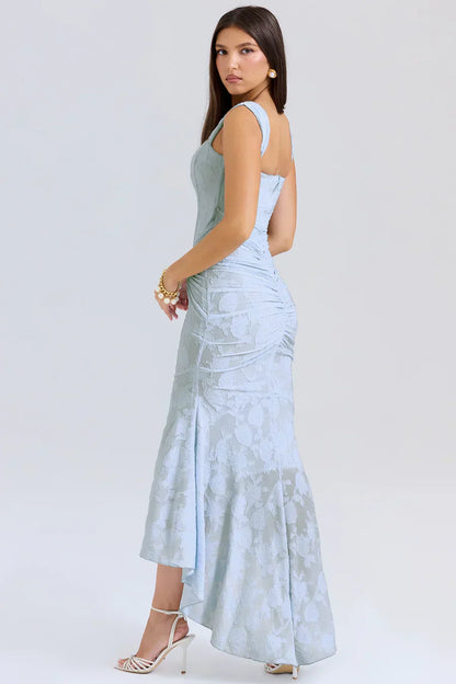 Eilish | Women's Embroidered Asymmetrical Wedding Guest Dress
