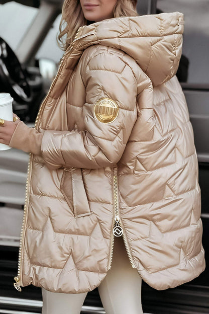 Delilah | Women's Hooded Long Puffer Winter Jacket