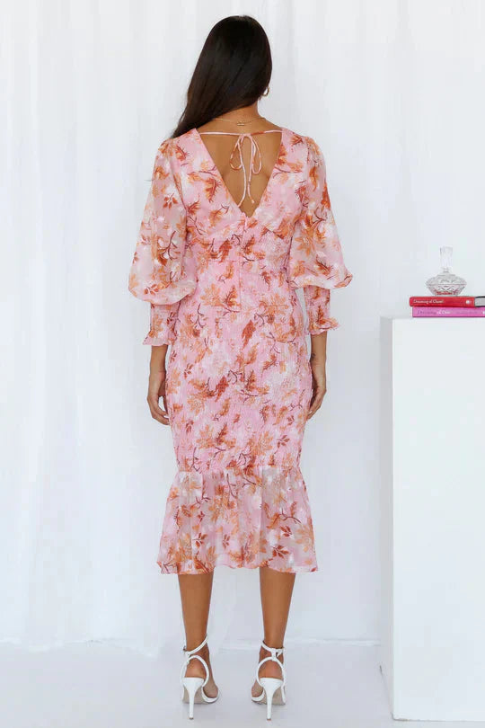 Oaklyn | Women’s Puff Sleeve Wedding Guest Dress