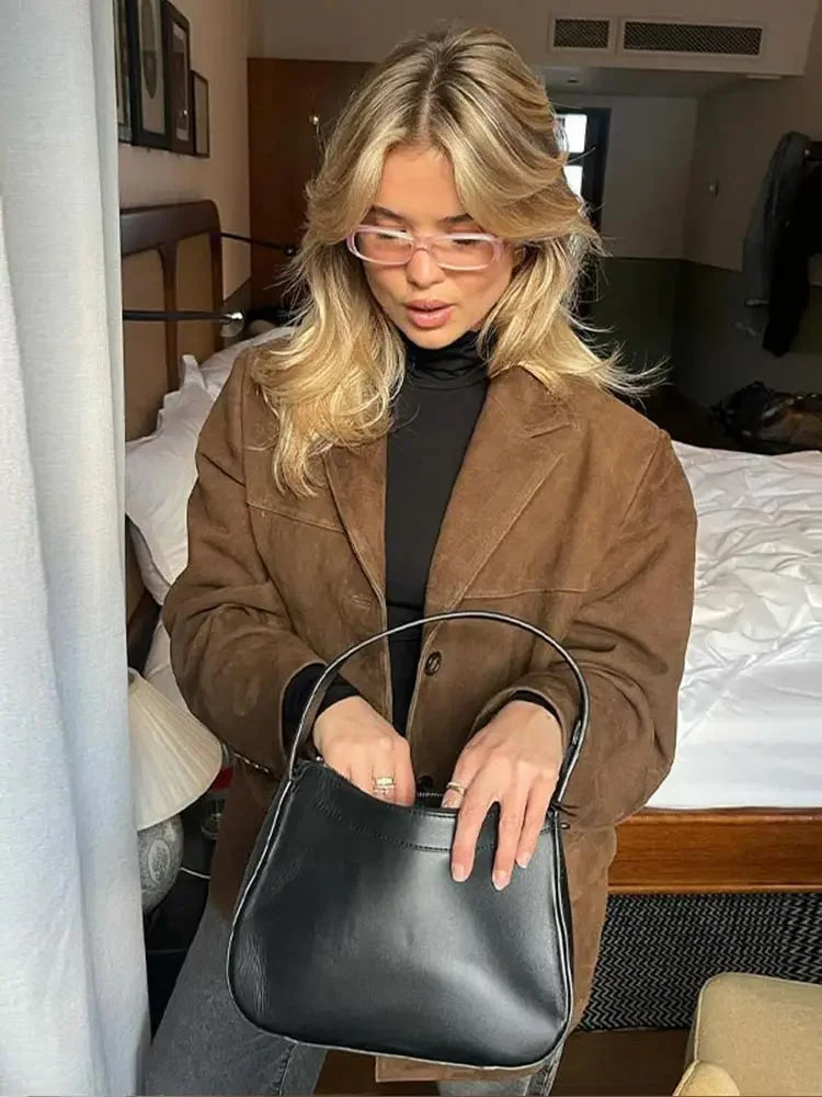 Madeline | Women's Elegant Suede Fall Jacket