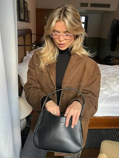 Madeline | Women's Elegant Suede Fall Jacket