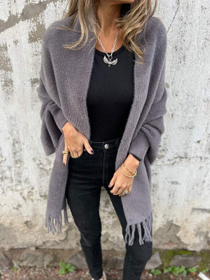 Niamh | Women's Winter Relaxed Fit Long Cardigan