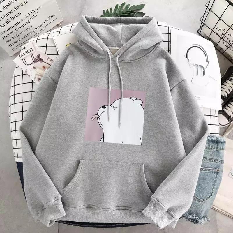 Murphy  | Women’s Cartoon Print Pocket Hoodie